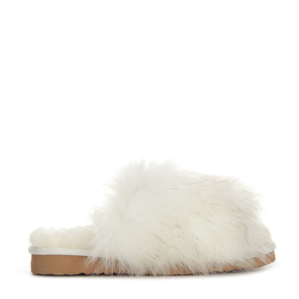 Bloomy Slippers White Canada Snow